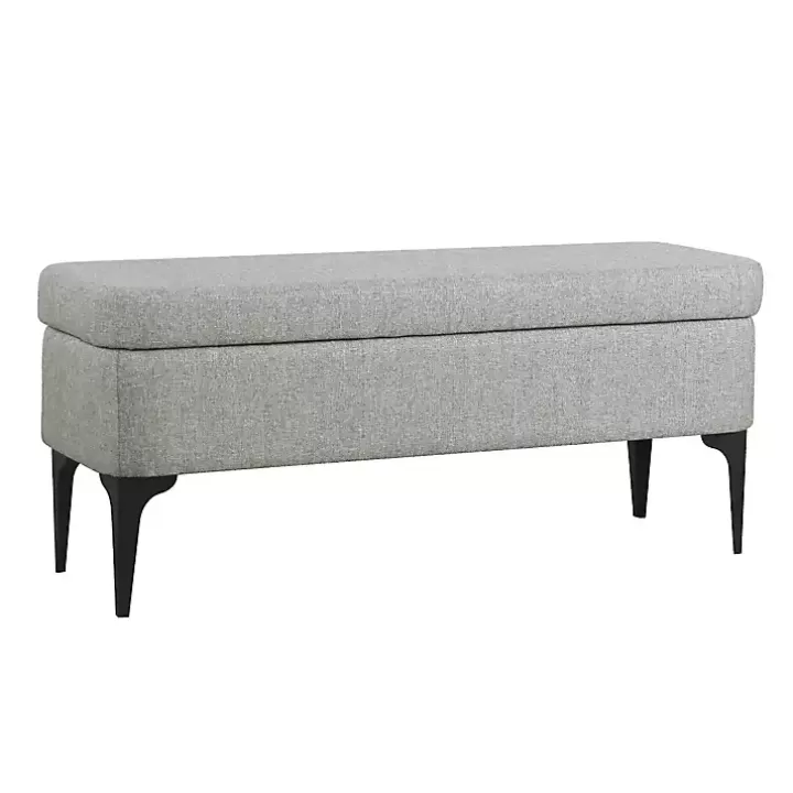 Discount Ricardo Woven Storage Bench Benches & Ottomans