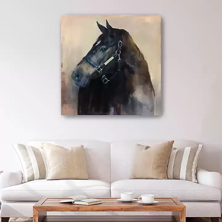 Cheap Ritzy Horse Canvas Art Print Canvas Art