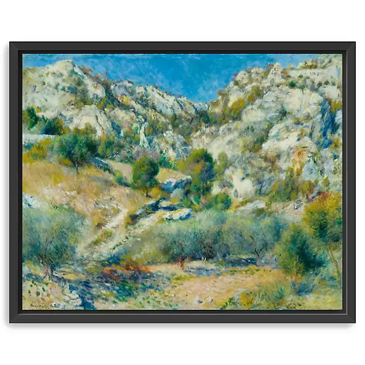 Online Rocky Crags at L'Estaque Canvas Art Print, 18x22 Canvas Art