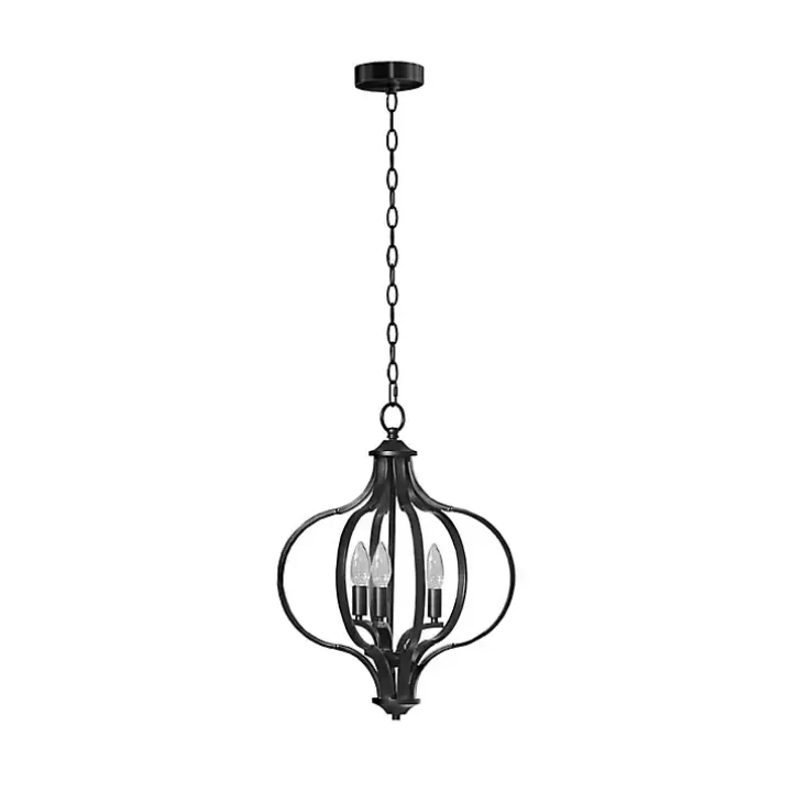 Shop Round Iron Ornate Pendant Light Chandeliers & Pendant Lighting