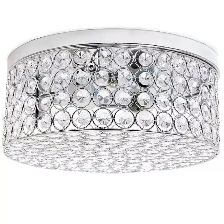 Best Round Crystal Flush Mount Ceiling Light Flush Mount Lighting