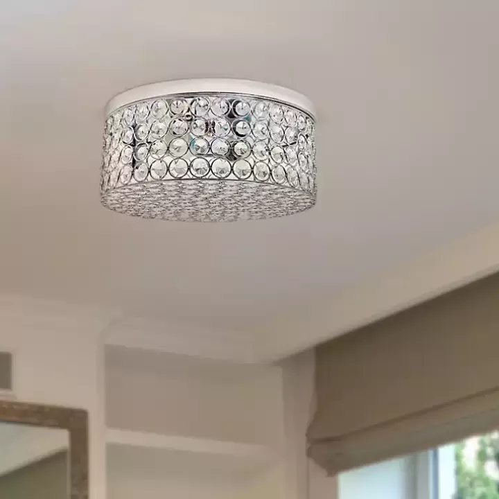 Best Round Crystal Flush Mount Ceiling Light Flush Mount Lighting