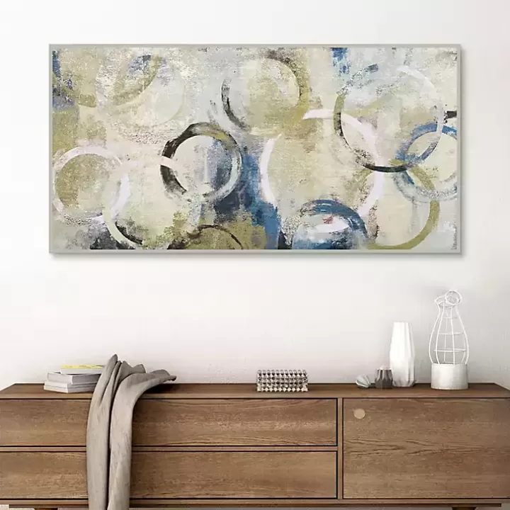 Sale Roundabout III Framed Canvas Art Print Canvas Art