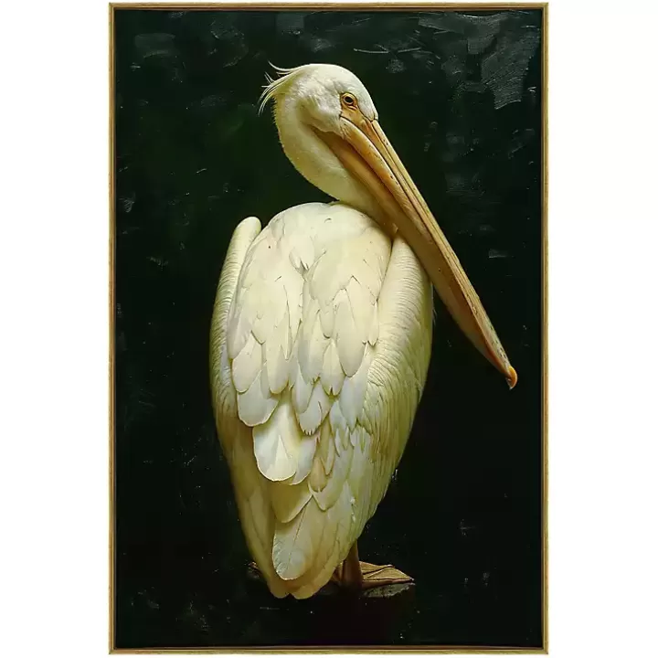 Store Royal Pelican Framed Canvas Art Print Canvas Art