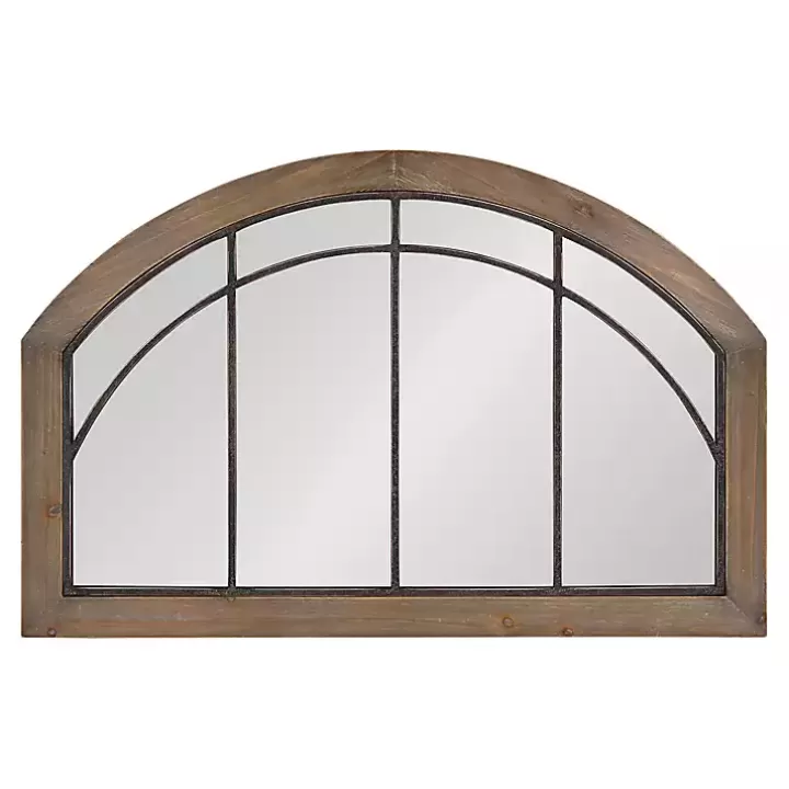 Discount Rustic Arch Holden Mirror Decorative Mirrors