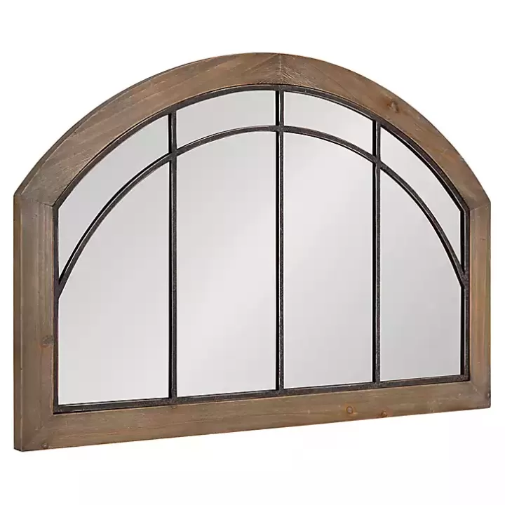 Discount Rustic Arch Holden Mirror Decorative Mirrors