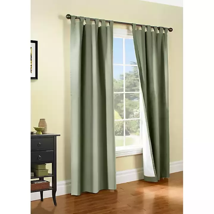 Store Sage Weathermate Blackout Curtain Panel, 84 in. Curtains & Drapes