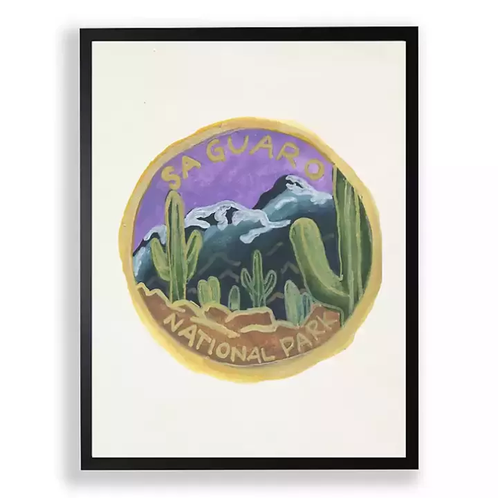 Shop Saguaro National Park Framed Art Print Framed Art