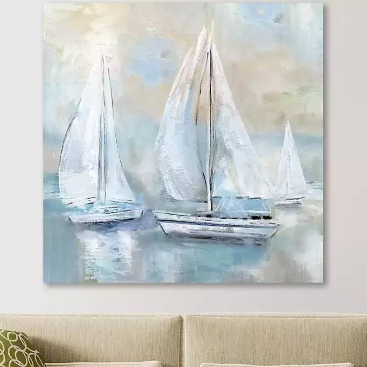 Online Sail Afar Giclee Canvas Art Print Canvas Art