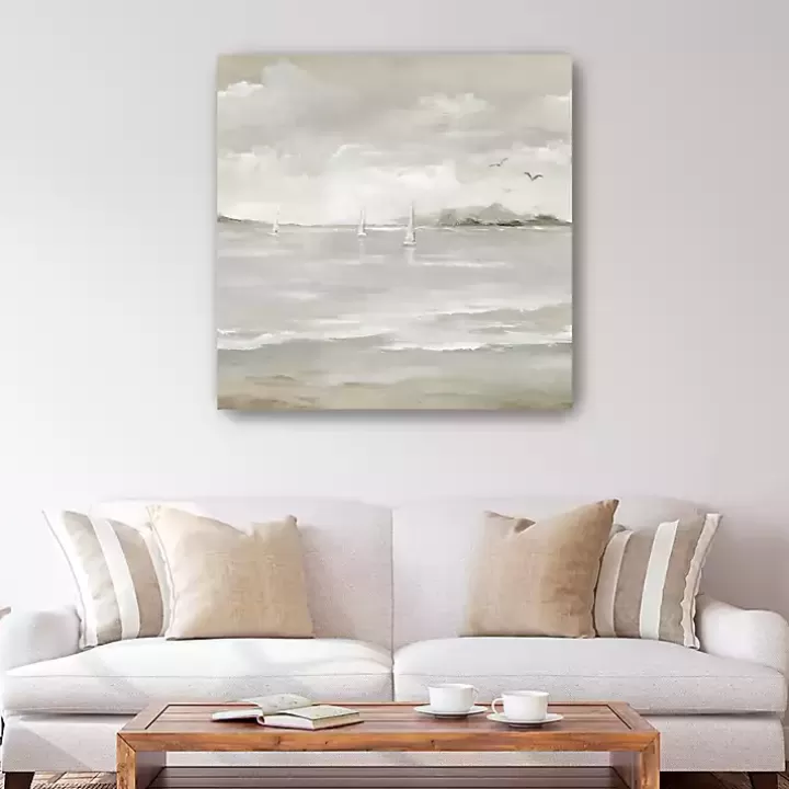 Discount Sail Away II Giclee Canvas Art Print, 40x40 in. Canvas Art