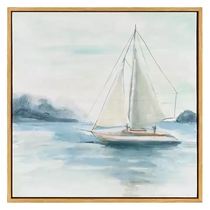 Online Sail from the Coast Framed Canvas Prints, Set of 2 Canvas Art