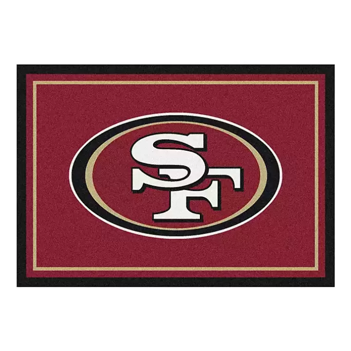 Discount San Francisco 49ers Area Rug, 4x6 Area Rugs