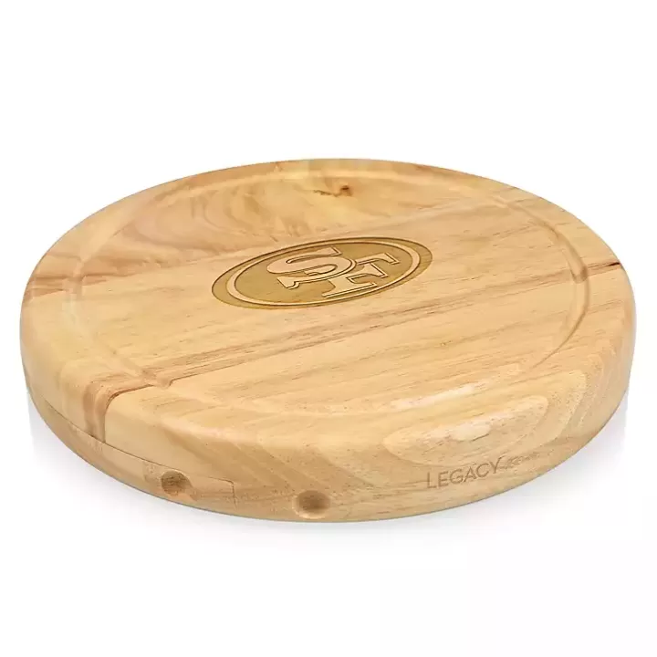 New San Francisco 49ers Cheese Board and Tool Set Serving & Entertaining