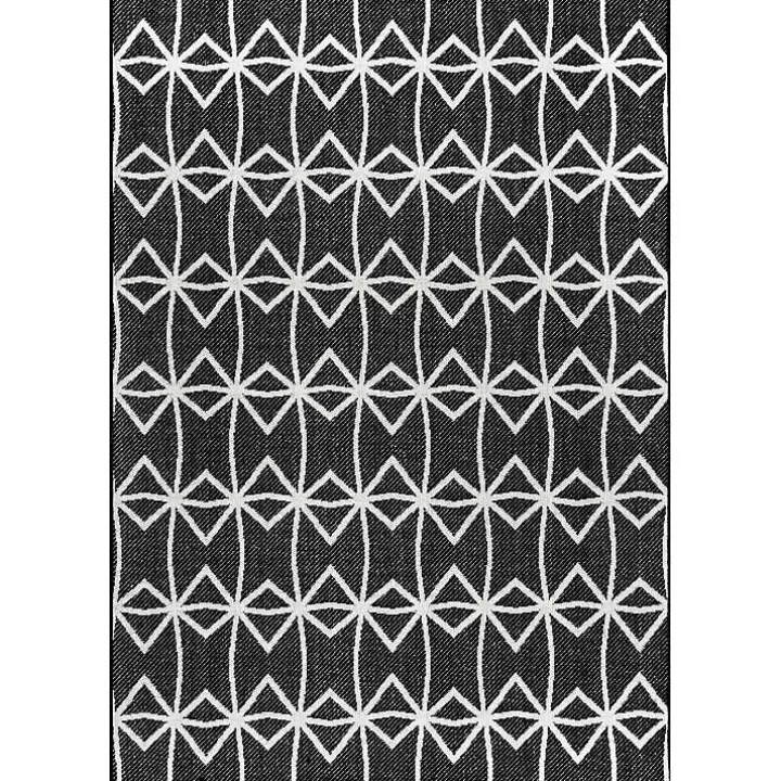 Online Sanford Gray Geometric Shapes Outdoor Rug, 5x8 Outdoor Rugs