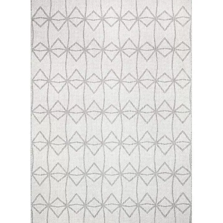 Sale Sanford Light Geometric Outdoor Rug, 5x8 Outdoor Rugs