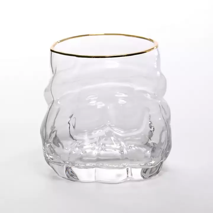 Online Santa Figural Drinking Glass Glassware & Drinkware