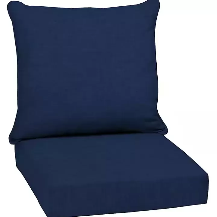 Best Sale Sapphire Texture Outdoor Deep Seat Cushions Outdoor Cushions & Pillows