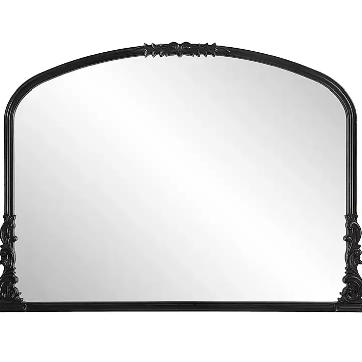 Best Sale Satin Baroque Arched Wall Mirror Decorative Mirrors