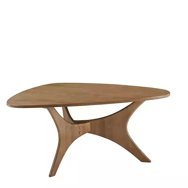 Store Savannah Wooden Triangle Coffee Table Coffee Tables