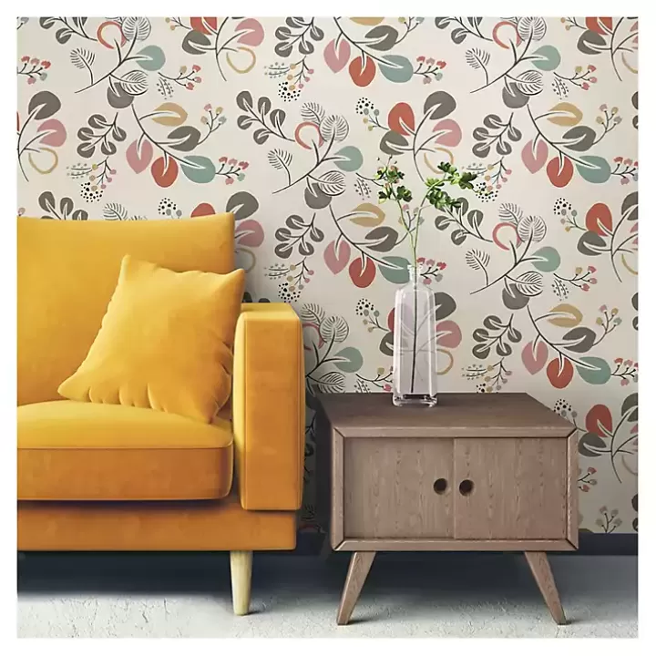 Cheap Scandinavian Botanical Peel & Stick Wallpaper Wall Murals & Wallpaper