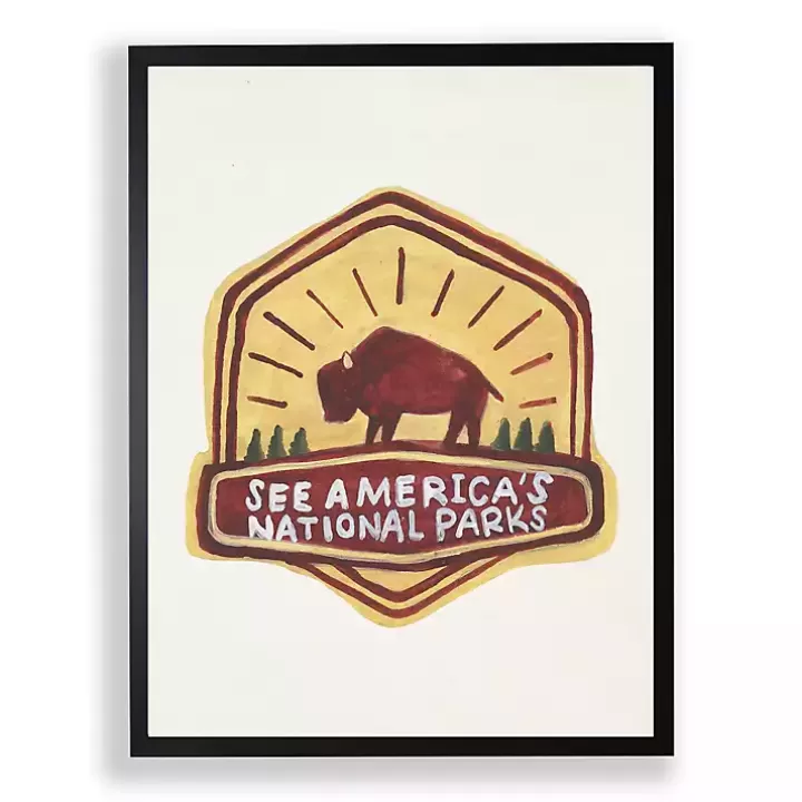 Online See America's National Parks Framed Art Print Framed Art