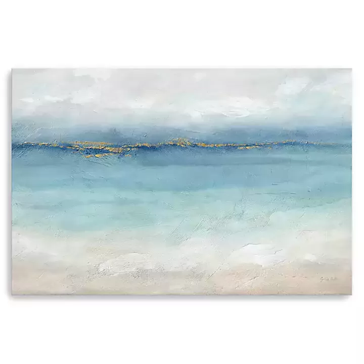 Shop Serene Sea Abstract Canvas Wall Art Canvas Art