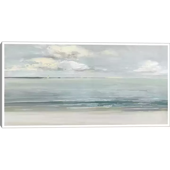 New Serene Sound Framed Canvas Art Print Canvas Art