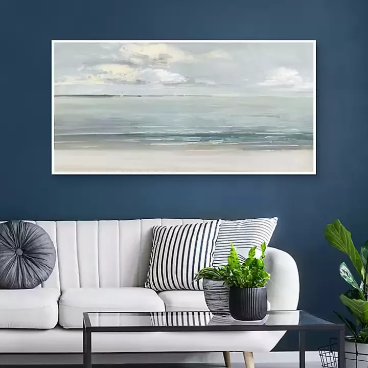 New Serene Sound Framed Canvas Art Print Canvas Art