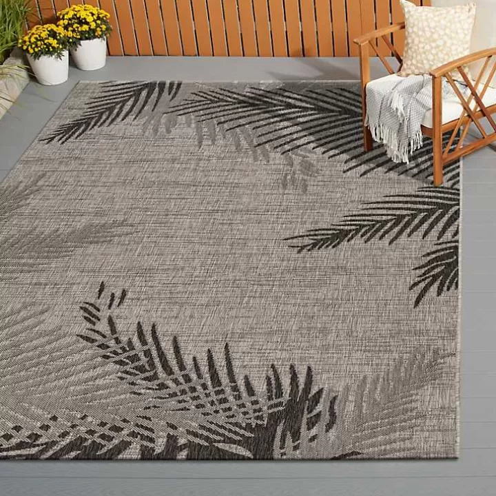 Sale Shaded Palms Captiva Outdoor Area Rug, 5x7 Outdoor Rugs