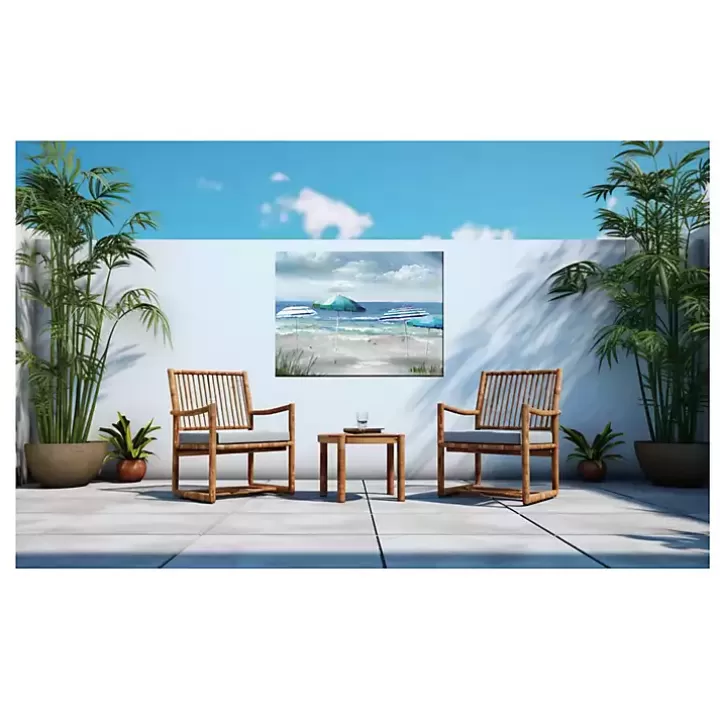 New Shady Ladies Outdoor Canvas Art Print Outdoor Wall Decor