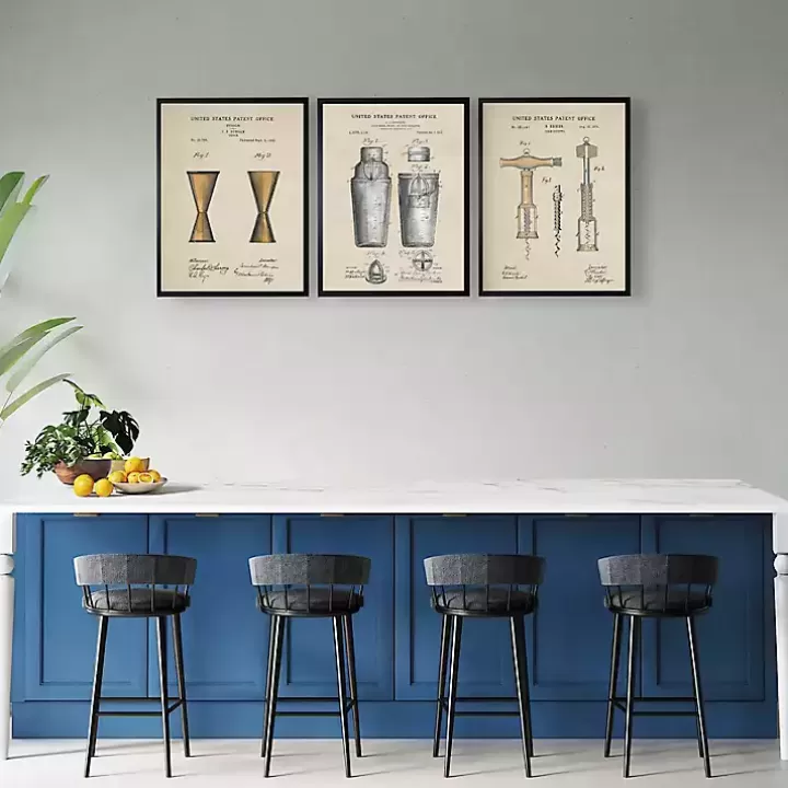 Outlet Shaker Patent Framed Art Print Framed Art