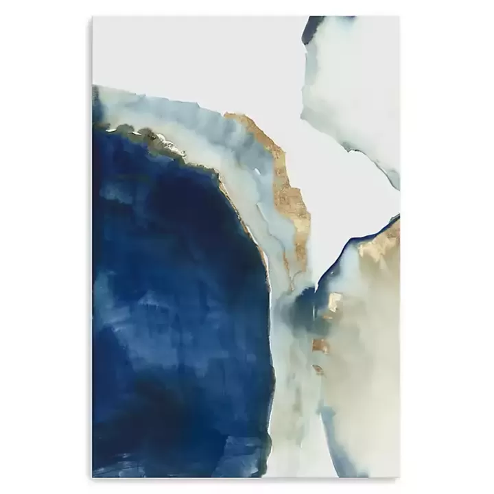 Hot Shapes of Watercolor Canvas Art Print Canvas Art