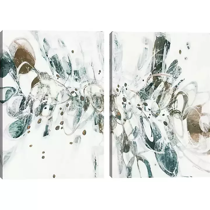 Shop Shattered Glass Canvas Art Prints, Set of 2 Canvas Art