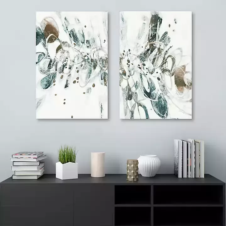 Shop Shattered Glass Canvas Art Prints, Set of 2 Canvas Art