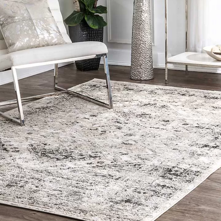 Outlet Shauna Vintage Speckled Area Rug, 6x9 Area Rugs