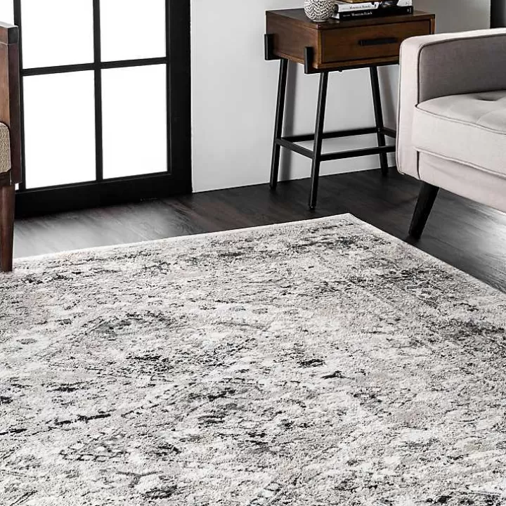 New Shauna Vintage Speckled Area Rug, 10x14 Area Rugs