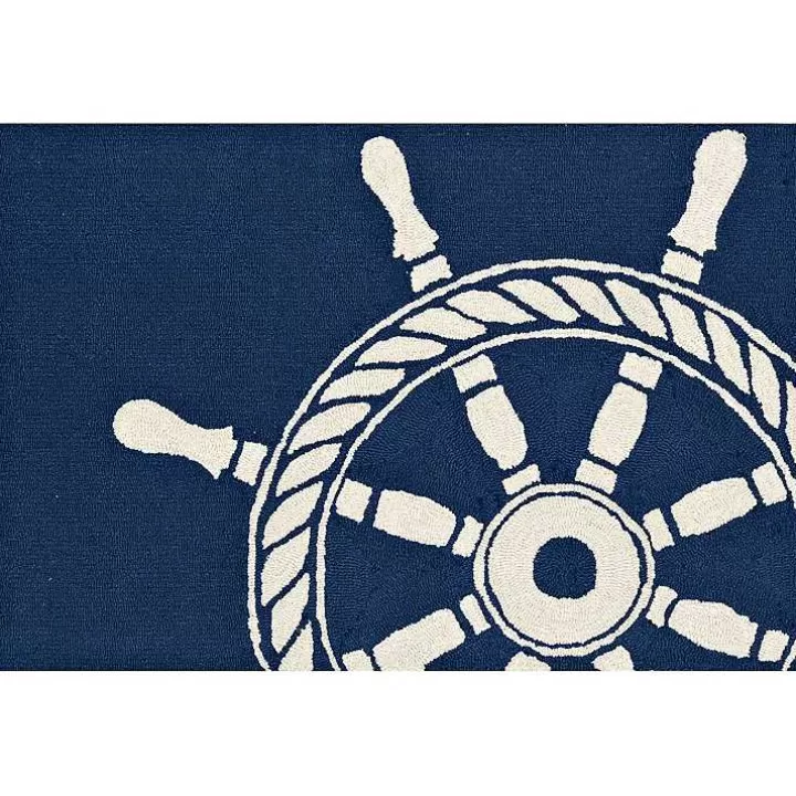 Outlet Ship Wheel Scatter Rug Doormats