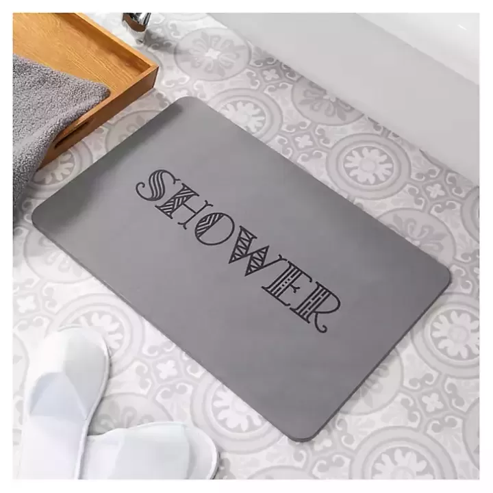 Flash Sale Shower Stone Bath Mat Bathroom Rugs