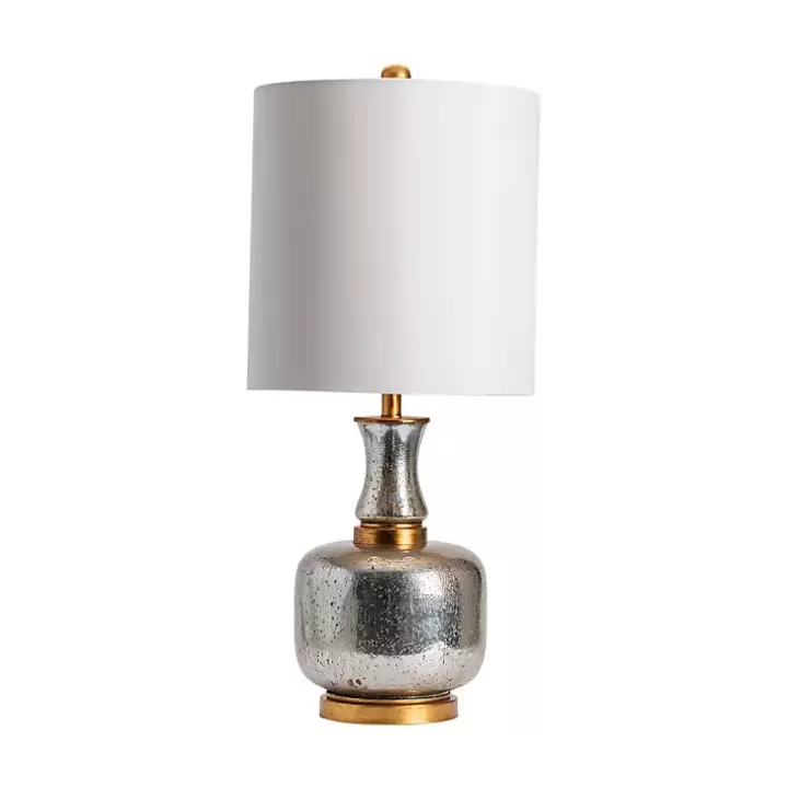 Store Silver and Gold Mercury Glass Table Lamp Table Lamps