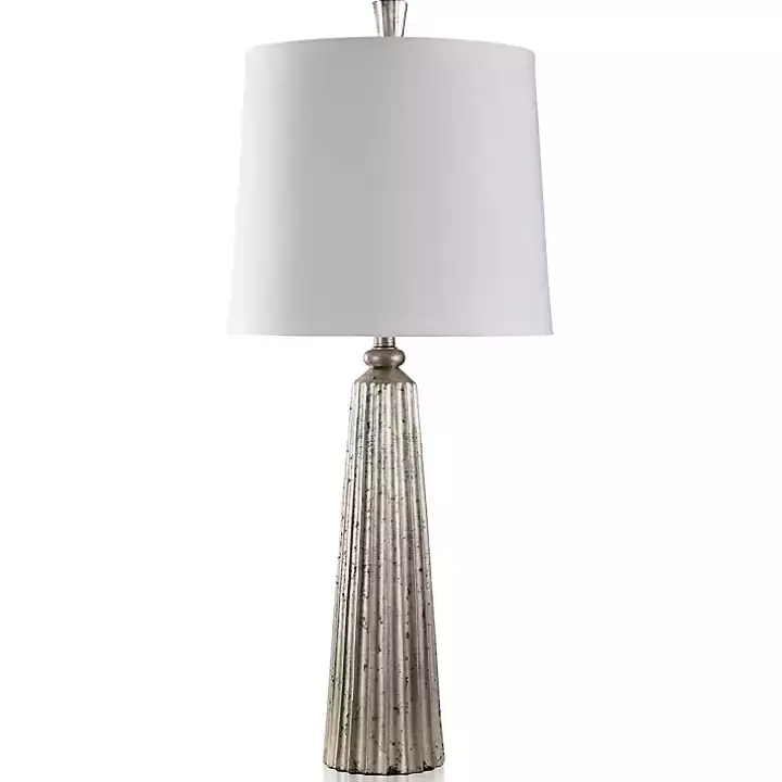 Best Sale Silver Leaf Slender Table Lamp Table Lamps