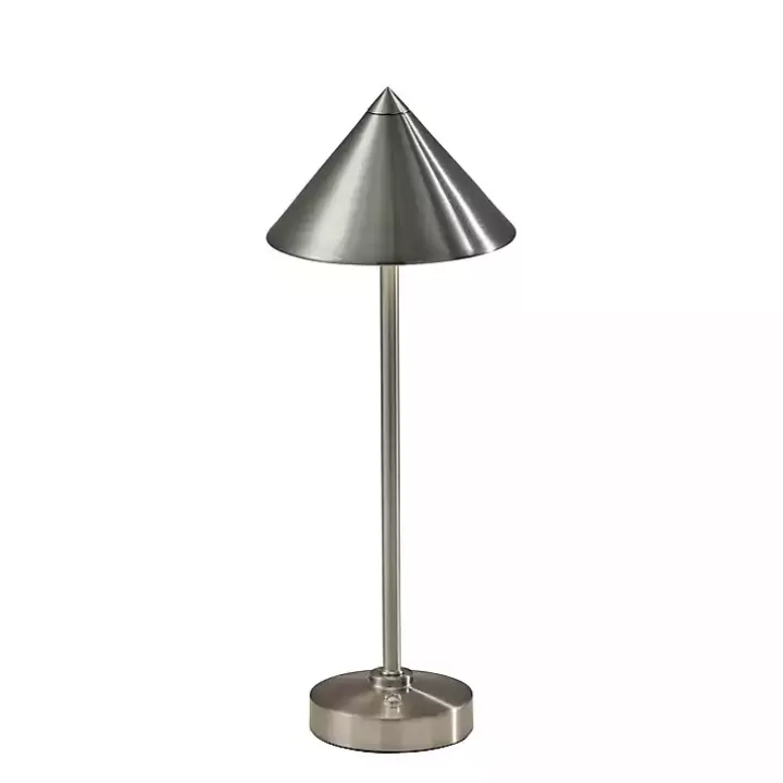 Best Metal Cone Shade Cordless Table Lamp Outdoor Lighting