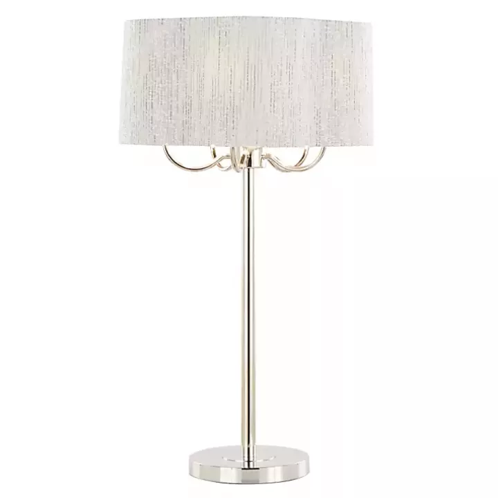 Cheap Silver Metal Lila Table Lamp Table Lamps