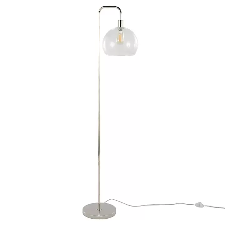 New Silver Metro Floor Lamp Floor Lamps