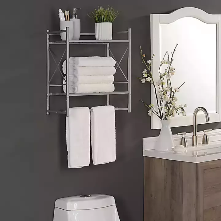 Best Sale 2-Tier Utility Shelf Bathroom Accessories