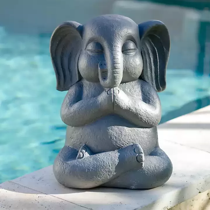 Best Sitting Elephant Outdoor Statue Garden Statues