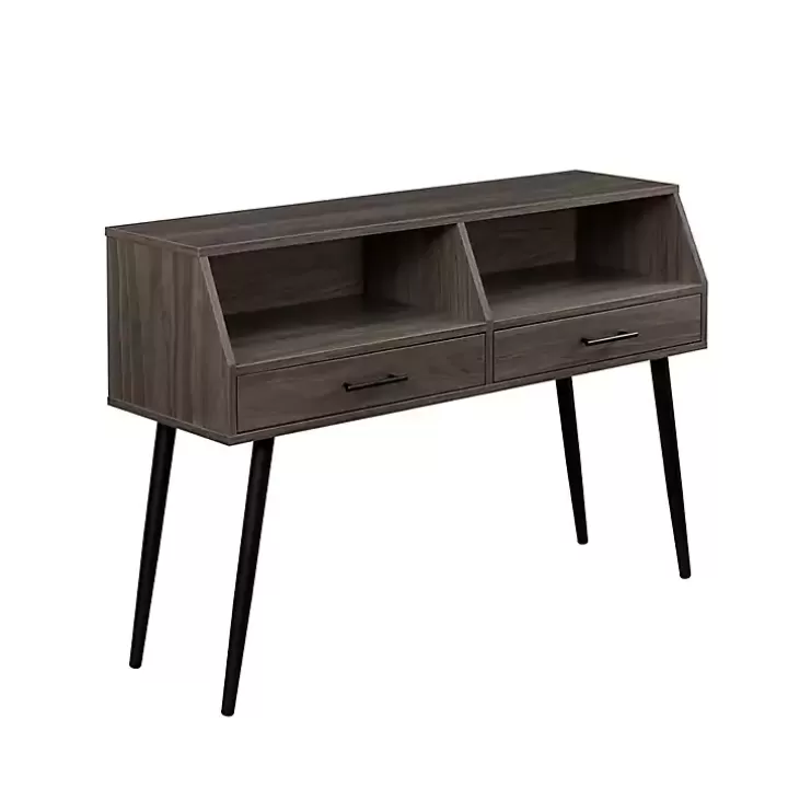 Cheap Slate 2-Drawer Henry Console Table Console Tables