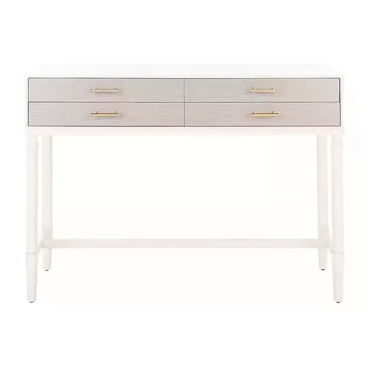 Outlet Sloane Four-Drawer Console Table Entryway Furniture