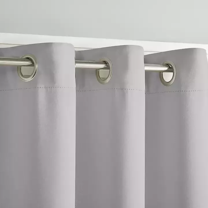 Cheap Smoky Blackout Curtain Panel Set, 108 in. Curtains & Drapes