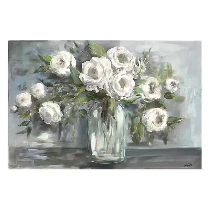 Outlet Soft Blooms Giclee Canvas Art Print, 48 in. Canvas Art