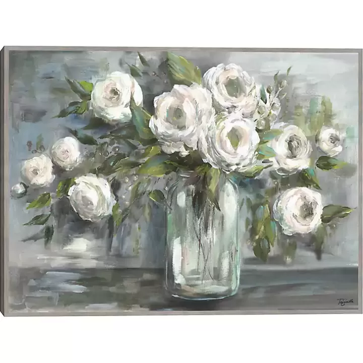 Shop Soft Blooms Still Life Framed Wall Art Framed Art